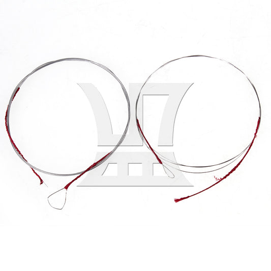 2x Professional Silver Chinese Erhu Accessory Inner&Outter String General