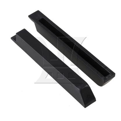 Set of 36 Piano Keytops Flats Repair Replacement Parts Black
