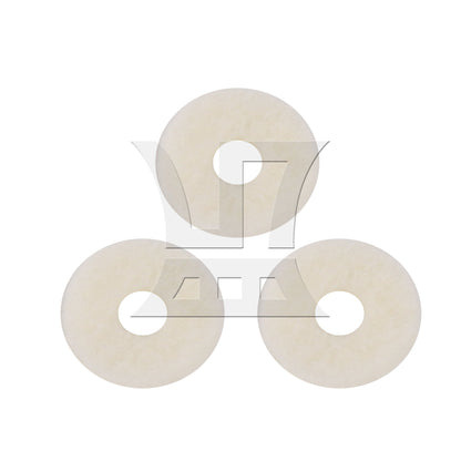 90pcs Piano Keyboard Felt Front Rail Regulating Punchings Repair Parts 12mm
