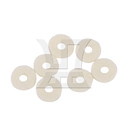 90pcs Piano Keyboard Felt Front Rail Regulating Punchings Repair Parts 12mm