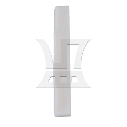 2pcs Real Natural Cattle Bone Ukulele Guitar Bridge Lower Saddle For 4 String
