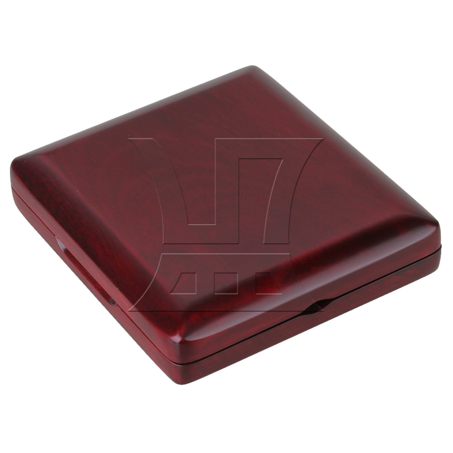 BQLZR Red Wood Color Wooden Bassoon Reeds Box for 4 Reeds Hold Open Easily Easy Use
