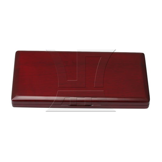 Mahogany Bassoon Reed Box for 9 Reeds Hold Close Tightly with Magnetic Closure