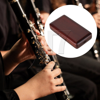 BQLZR Oboe Reeds Case Storage for 3pcs Reeds Maroon Distance Between the Holders 6mm