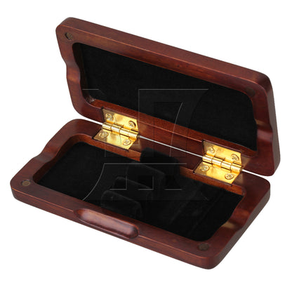 BQLZR Oboe Reeds Case Storage for 3pcs Reeds Maroon Distance Between the Holders 6mm