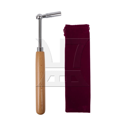 Professional Jujube Wood Wrench L-shape Piano Metal Tuner Spanner Hammer