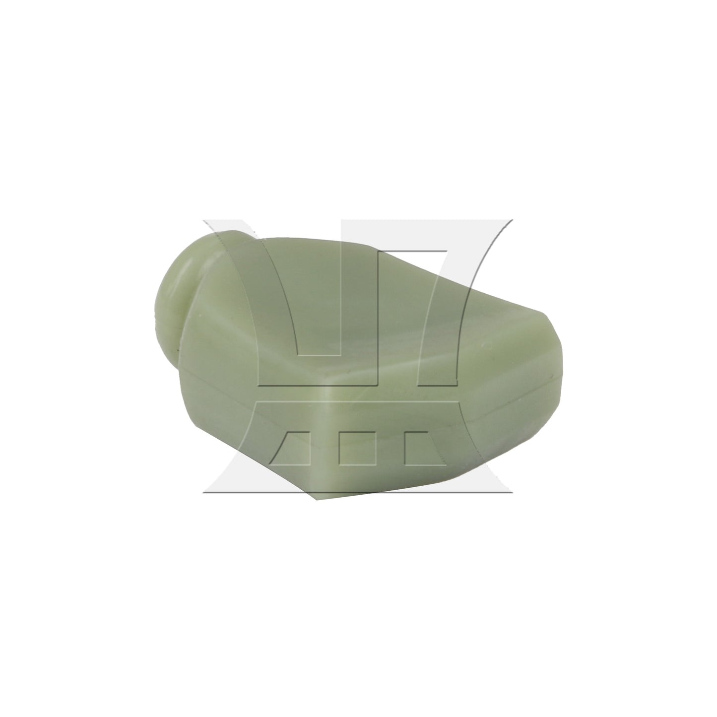 6pcs Imitation Jade Light Green Plastic Guitar Machine Head Tuner Tulip Buttons