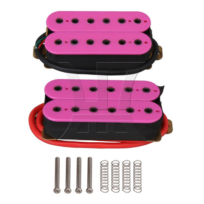 BQLZR High Gain Electric Guitar Humbucker Double Coil Bridge Neck Pickup Purple