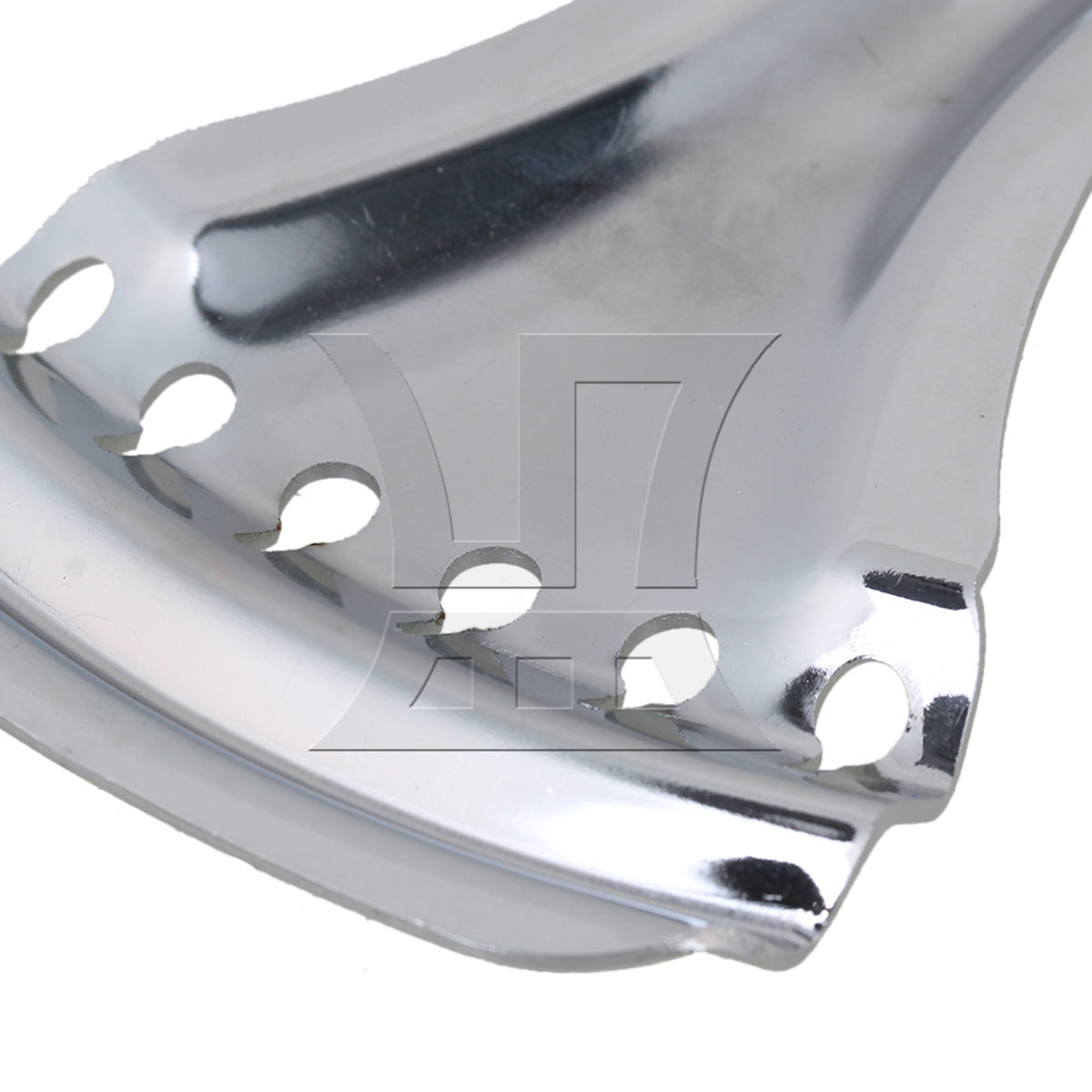 BQLZR 6 String Chrome Zinc Alloy Acoustic Guitar Tailpiece for Dobro Resonator