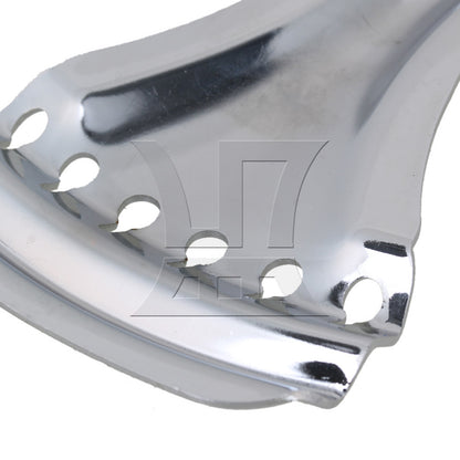 BQLZR 6 String Chrome Zinc Alloy Acoustic Guitar Tailpiece for Dobro Resonator