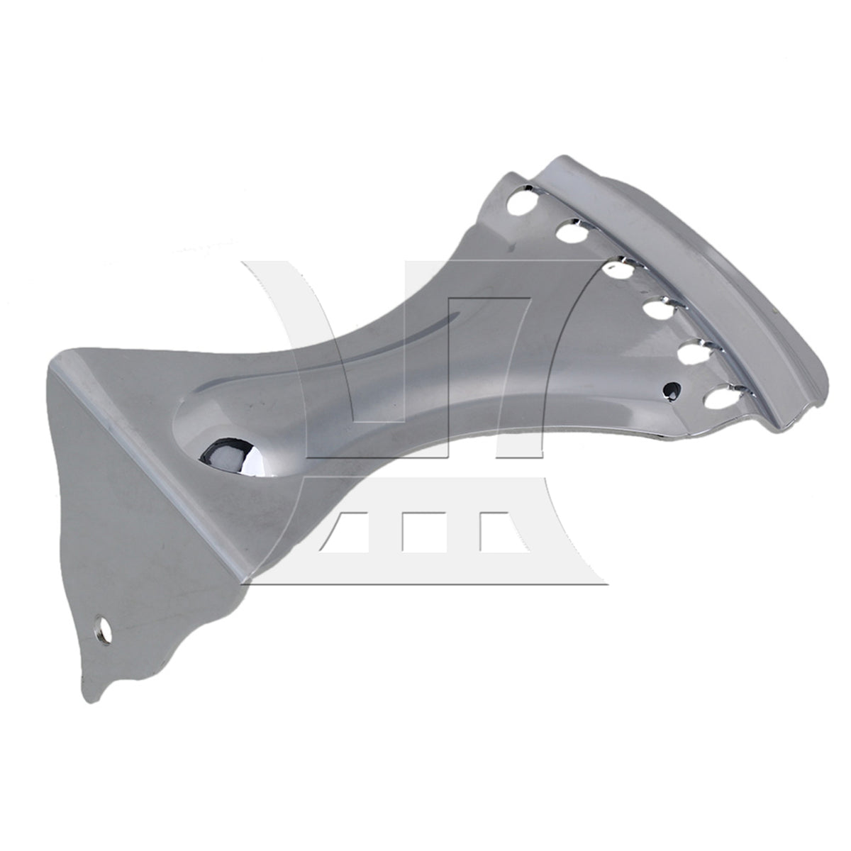 BQLZR 6 String Chrome Zinc Alloy Acoustic Guitar Tailpiece for Dobro Resonator