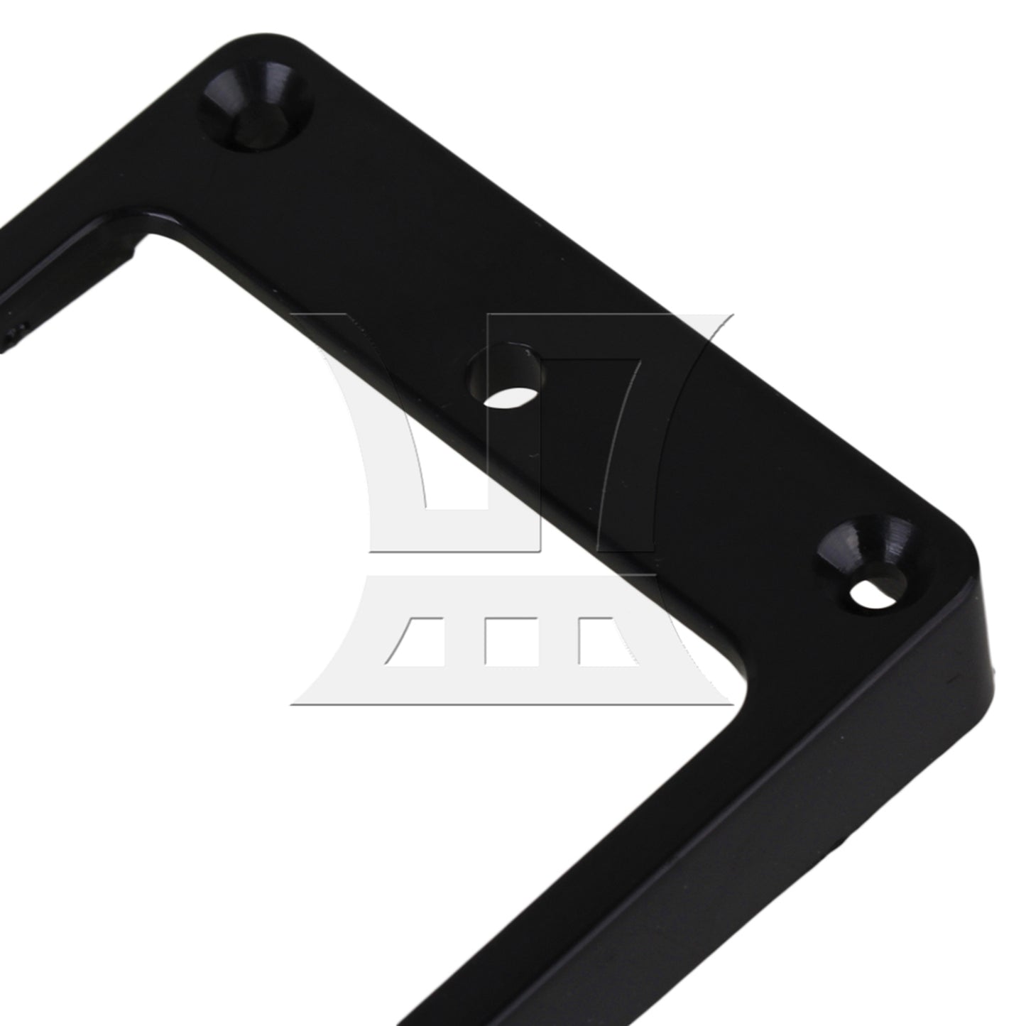 BQLZR Black Arc-shaped Bottom Pickup Mounting Ring Frames