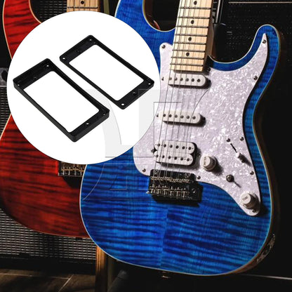BQLZR Black Arc-shaped Bottom Pickup Mounting Ring Frames