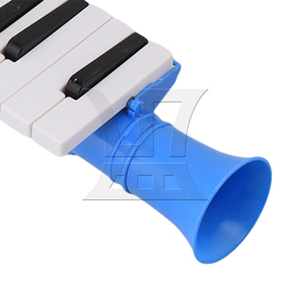Blue Lightweight 27 Keys Note Melodica Wind Piano Mouth Organ Plastic BQLZR