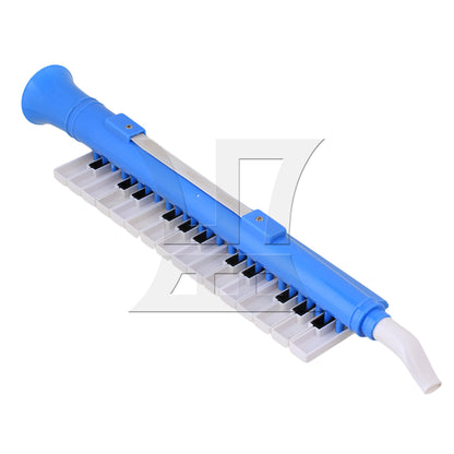 Blue Lightweight 27 Keys Note Melodica Wind Piano Mouth Organ Plastic BQLZR