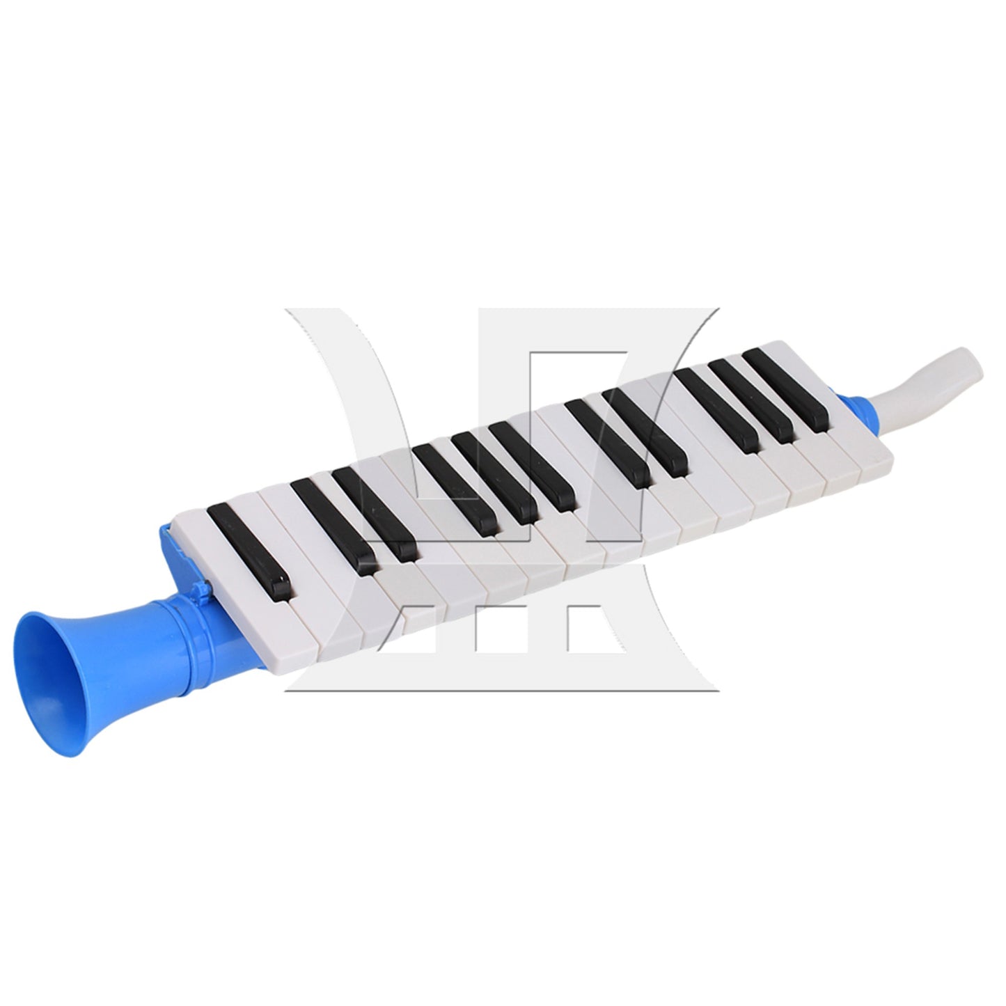 Blue Lightweight 27 Keys Note Melodica Wind Piano Mouth Organ Plastic BQLZR