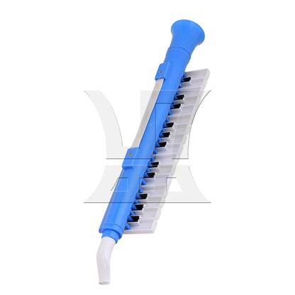 Blue Lightweight 27 Keys Note Melodica Wind Piano Mouth Organ Plastic BQLZR