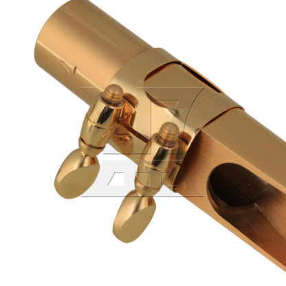 BQLZR B-flat Tenor Saxophone Mouthpiece Cap Ligature