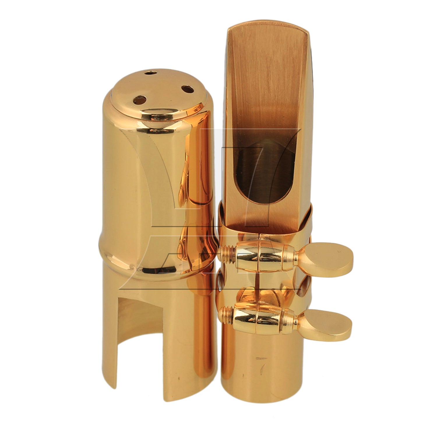BQLZR B-flat Tenor Saxophone Mouthpiece Cap Ligature