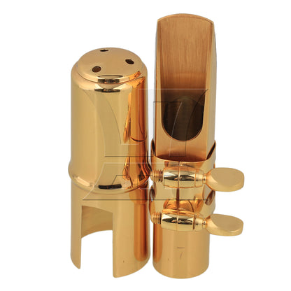 BQLZR B-flat Tenor Saxophone Mouthpiece Cap Ligature
