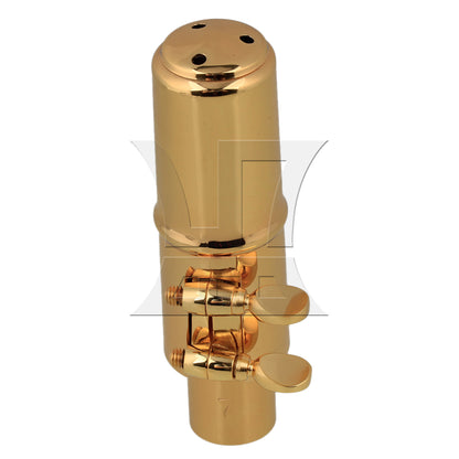 BQLZR B-flat Tenor Saxophone Mouthpiece Cap Ligature