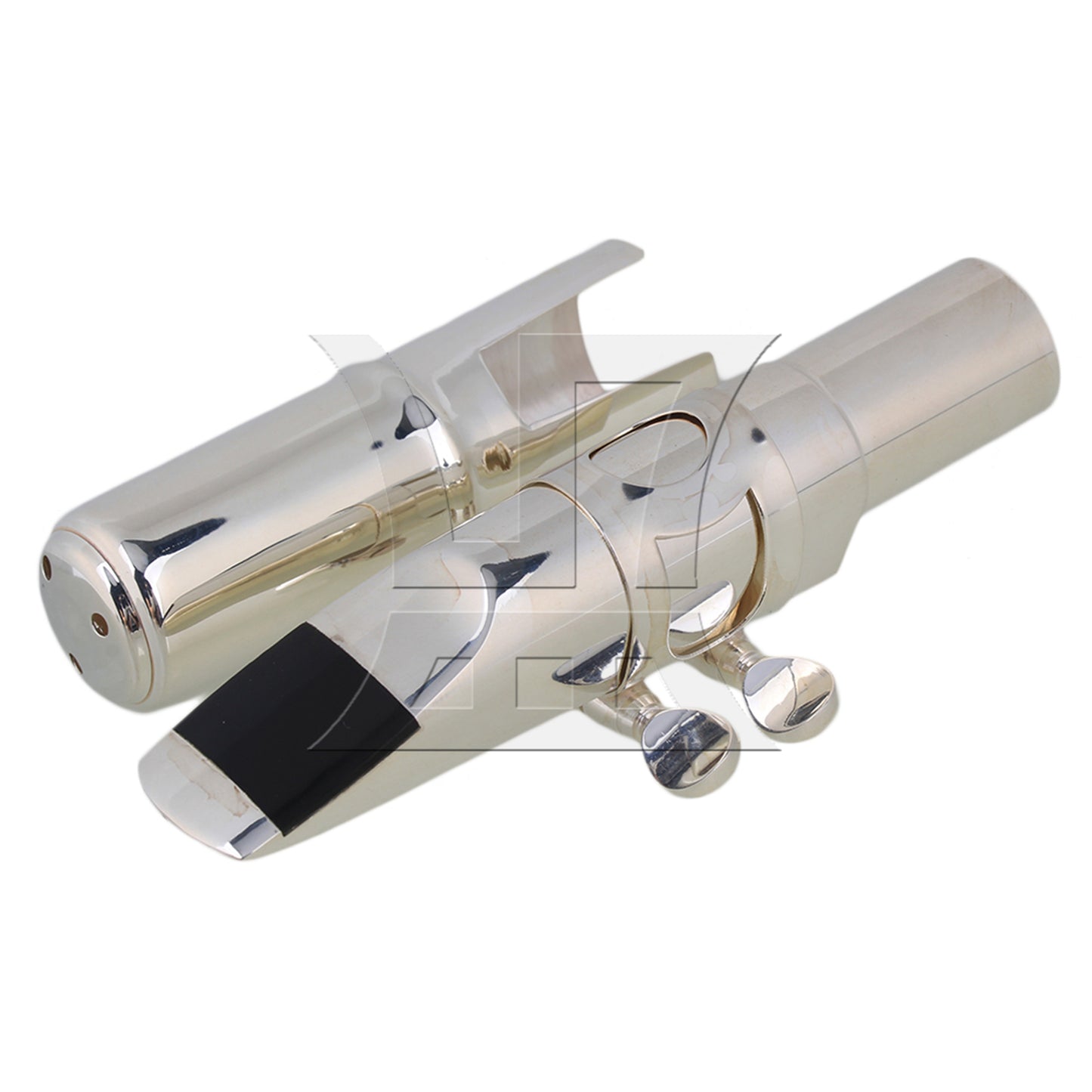 BQLZR Tenor Saxophone Sax Mouthpiece Cap Ligature BQLZR Silver plate #7 Good Sound