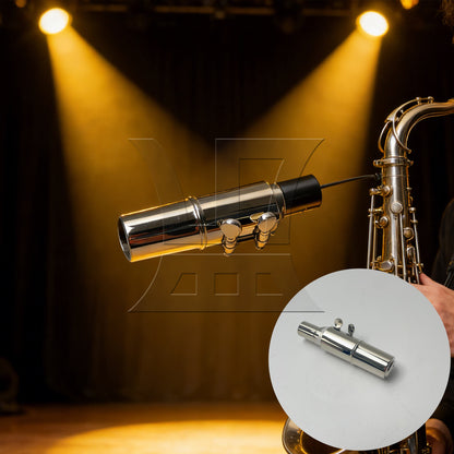 BQLZR E-flat BQLZR Alto Saxophone Sax Mouthpiece Cap Ligature 7# Nickel-plated Silver
