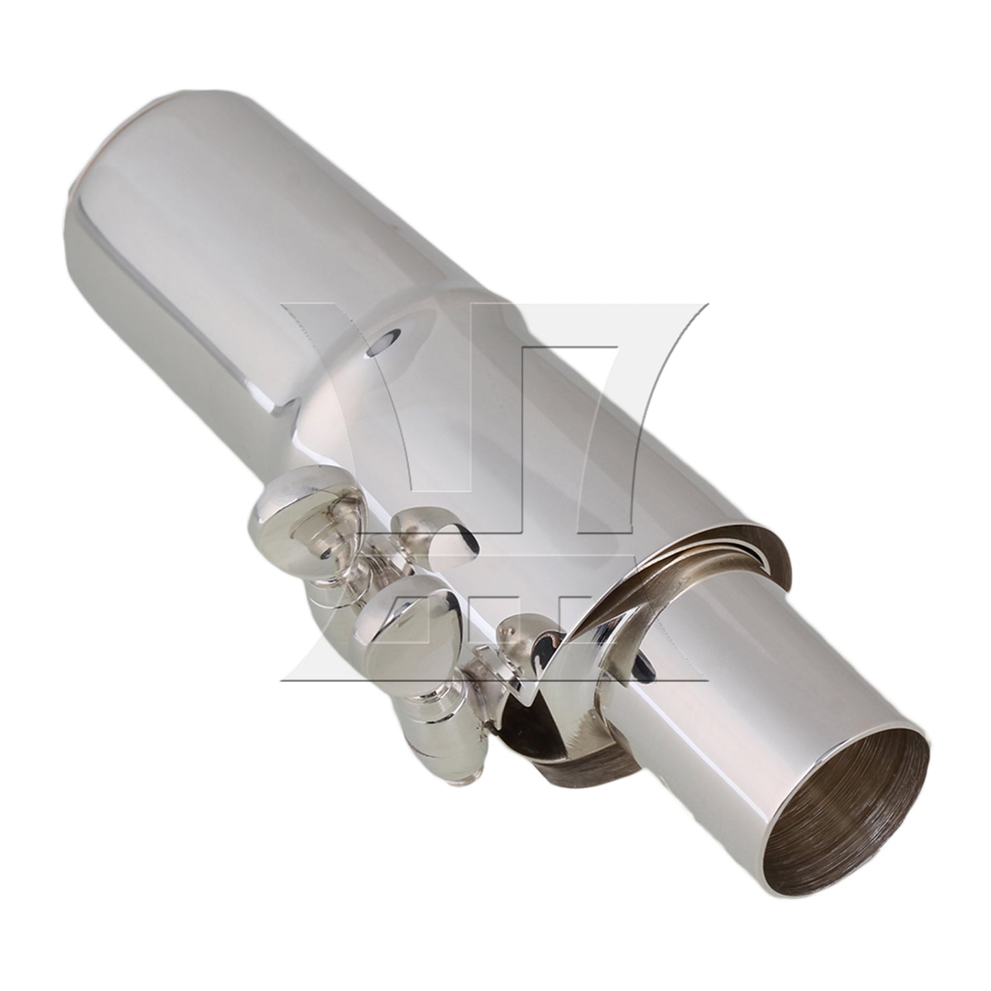 BQLZR E-flat BQLZR Alto Saxophone Sax Mouthpiece Cap Ligature 7# Nickel-plated Silver