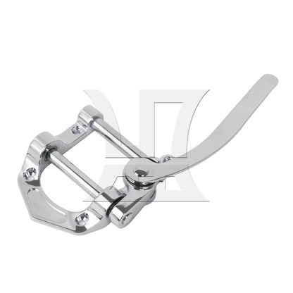 Silver Color Zinc Alloy Bridge Vibrato Tailpiece for Electric Guitar Part