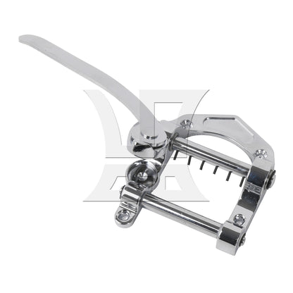 Silver Color Zinc Alloy Bridge Vibrato Tailpiece for Electric Guitar Part
