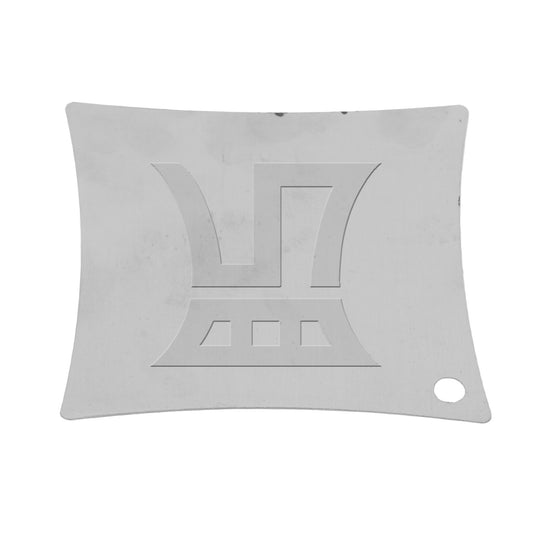 Guitar Notched Radius Gauges for Measuring Fingerboard and Nut Saddle Silver