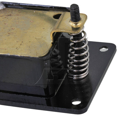 BQLZR Black Guitar Double Coil Pickup Set For Electric Parts Aluminum Alloy