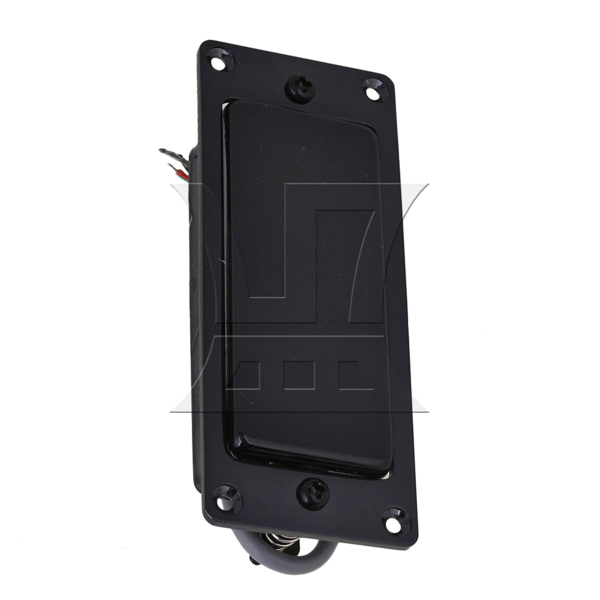 BQLZR Black Guitar Double Coil Pickup Set For Electric Parts Aluminum Alloy