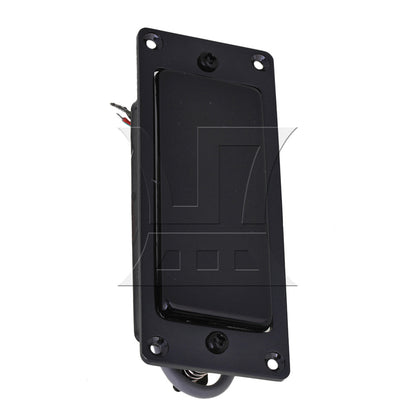 BQLZR Black Guitar Double Coil Pickup Set For Electric Parts Aluminum Alloy