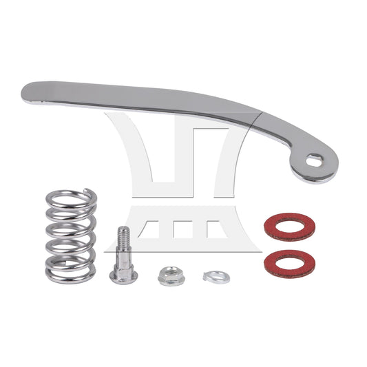 Silver Tremolo System Arm Whammy Bar with Spring Nut for Electric Guitar