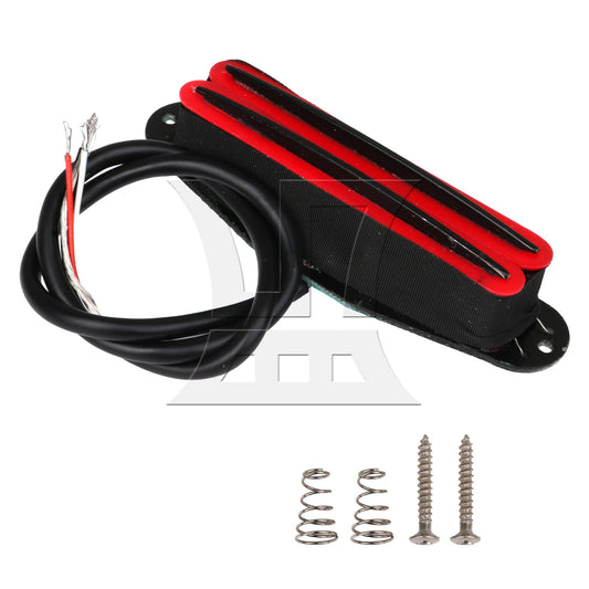 8.3x3cm Red Dual Electric Guitar Double Coil Pickup Musical Parts