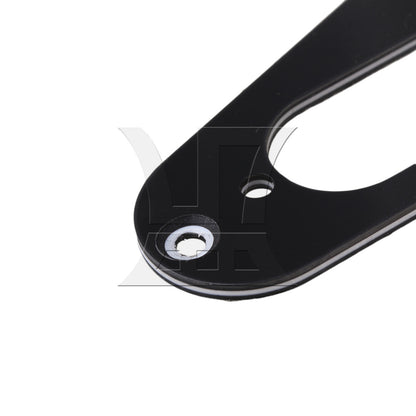 BQLZR  Black Guitar Replacement 3Ply Single Coil Pickup Mounting Ring