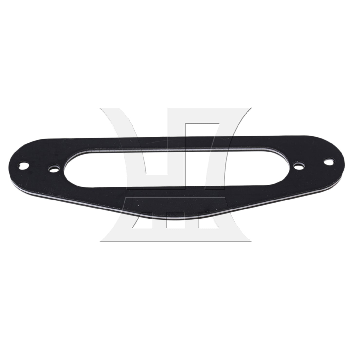 BQLZR  Black Guitar Replacement 3Ply Single Coil Pickup Mounting Ring