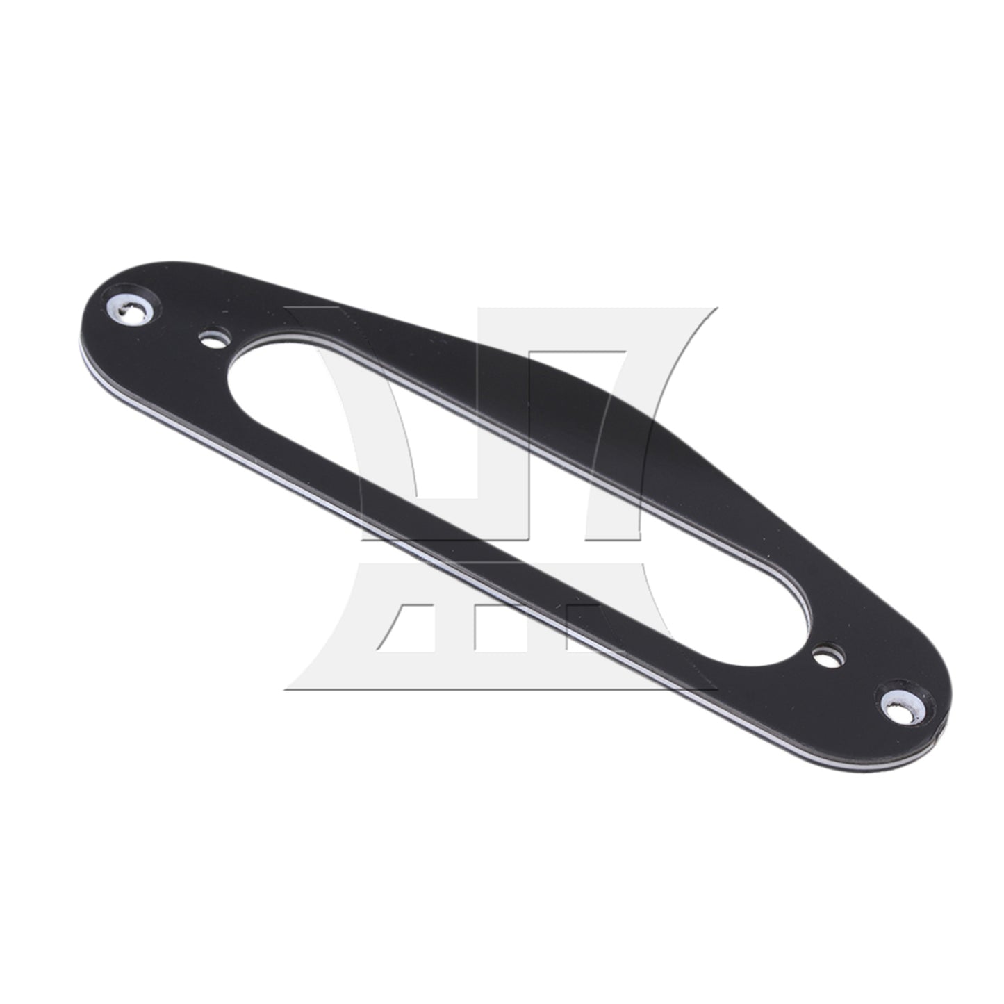 BQLZR  Black Guitar Replacement 3Ply Single Coil Pickup Mounting Ring
