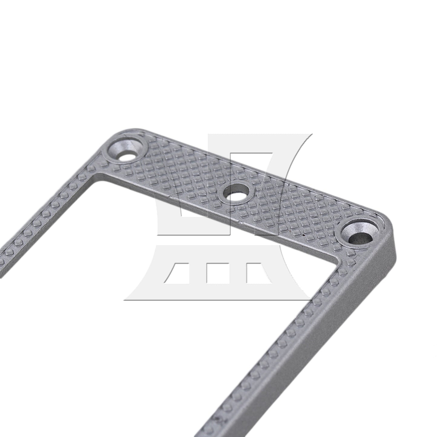 BQLZR 2x Silver Metal Electric Guitar Curved Pickup Mounting Rings BQLZR