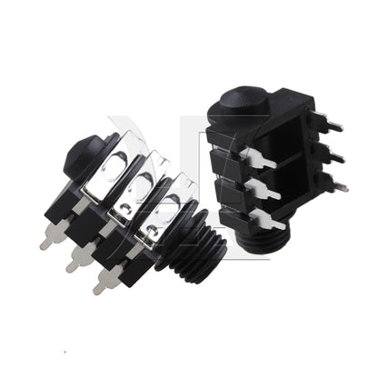 10x Female 6pin Stereo 6.35mm Phone Jack Audio Headphone Output BQLZR