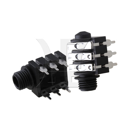 10x Female 6pin Stereo 6.35mm Phone Jack Audio Headphone Output BQLZR
