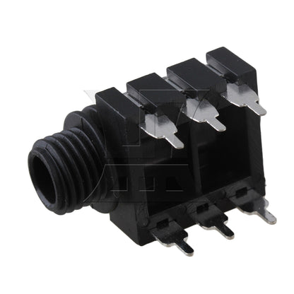 10x Female 6pin Stereo 6.35mm Phone Jack Audio Headphone Output BQLZR
