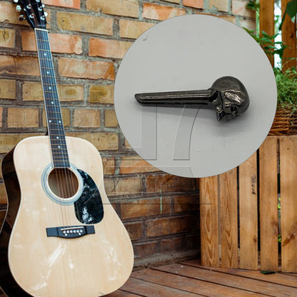 BQLZR Acoustic Guitar Metal Bridge Pins String Nail Pins Bridge Pin Black