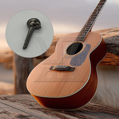 BQLZR Acoustic Guitar Metal Bridge Pins String Nail Pins Bridge Pin Black