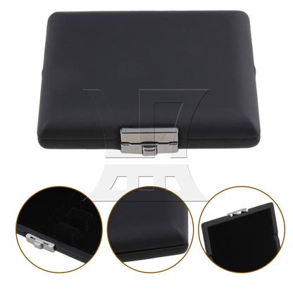 Black Bassoon Reed Box Case with Flannel Slot Hold 3pcs Bassoon Reeds