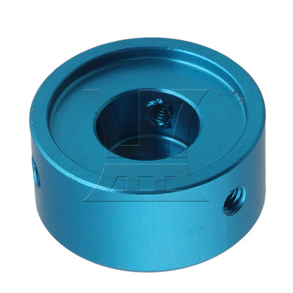BQLZR Guitar Effects Parts Stomp Switch Pedal Box Foot Metal Blue Cap