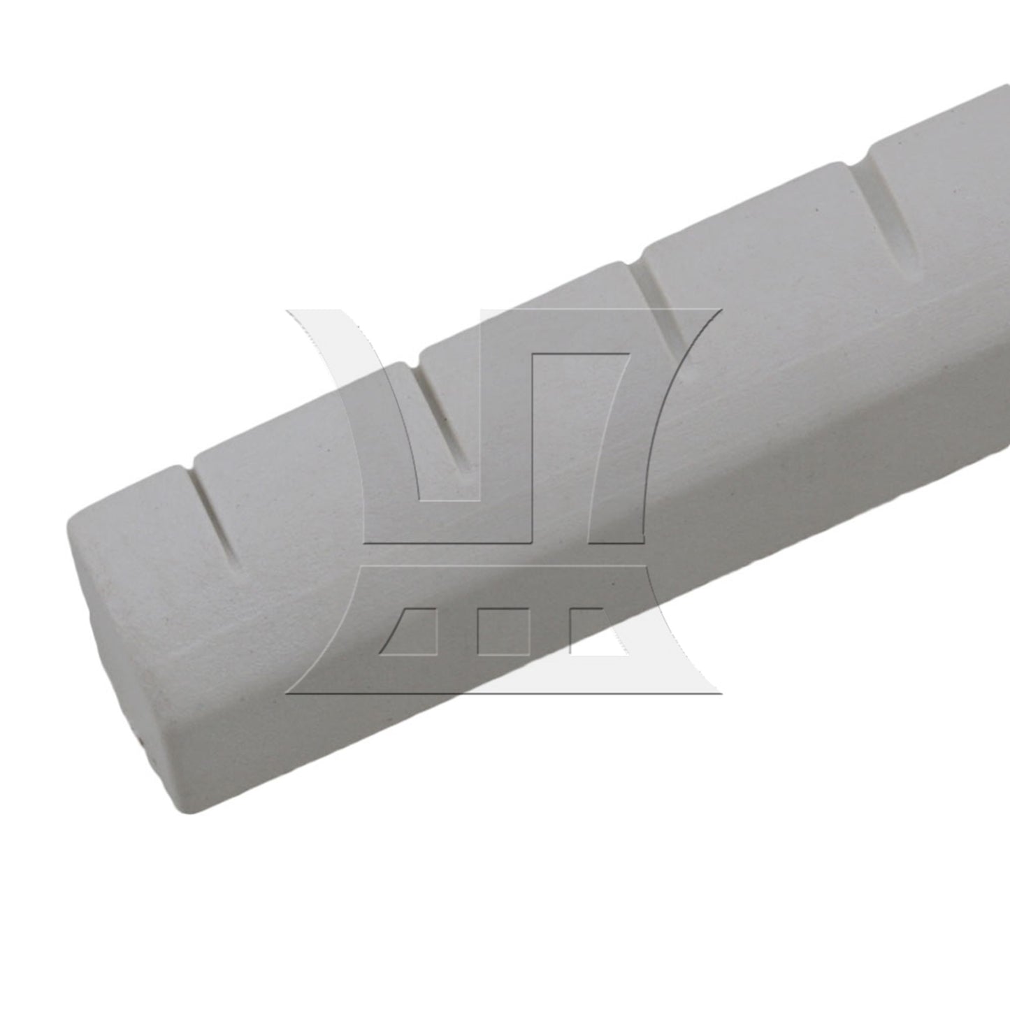 Adjustable Bridge Saddle and Slotted Nut for Guitar