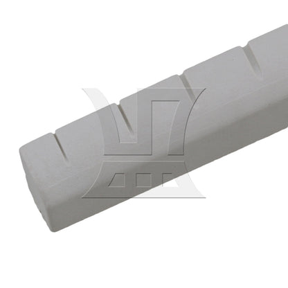 Adjustable Bridge Saddle and Slotted Nut for Guitar