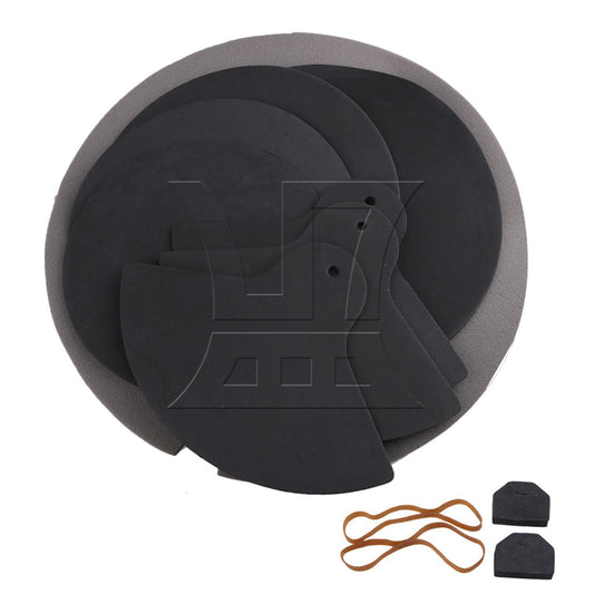 High Flexibility Elasticity Jazz Drum Practice Mute Silencer